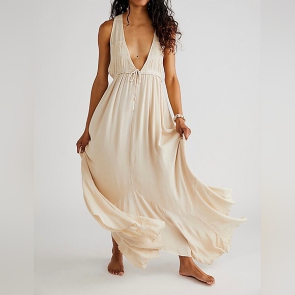 Free People Endless Summer Showstopper Maxi Dress Ethereal Boho - Picture 1 of 15
